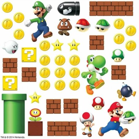 COMFORTCORRECT Nintendo Super Mario Build A Scene Peel And Stick Wall Decal CO28728